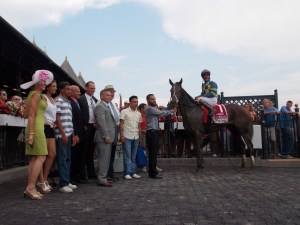 Emma's Encore Prioress winner's circle