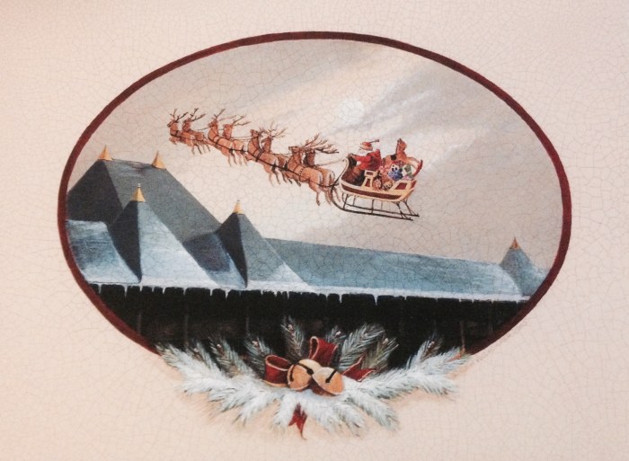 "Racing this Christmas Greeting to you!" by Karin Vollkommer. 