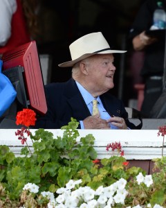 Dinny Phipps at Saratoga. Photo credit NYRA/Susie Raisher